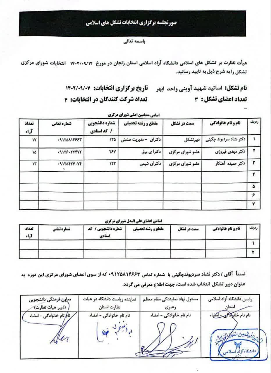 تشکل استادی شهید آوینی