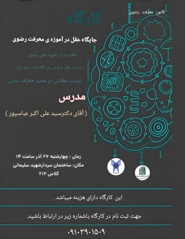 جایگاه عقل در آموزه‌های معرفت رضوی